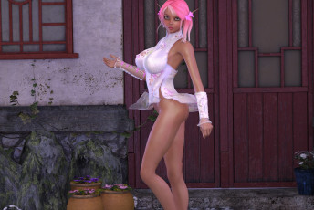 Картинка 3д+графика эльфы+ elves эльфийка взгляд