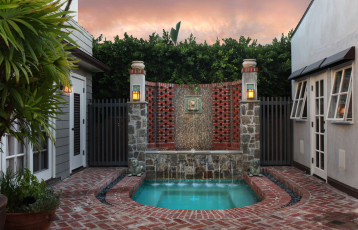 Картинка интерьер бассейны +открытые+площадки бассейн уют отдых дом