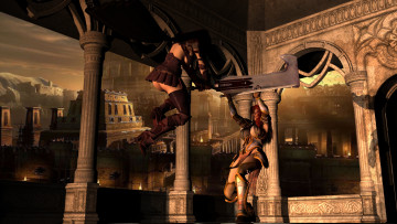 Картинка 3д+графика эльфы+ elves оружие эльфийки