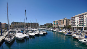 Картинка корабли порты+ +причалы город причал парусники лодки