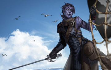 Картинка фэнтези существа пират