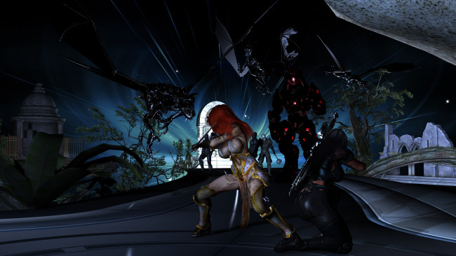 Обои картинки фото daz kairi class change, 3д графика, эльфы , elves, эльфийка, оружие