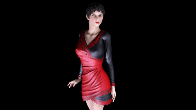 Обои картинки фото waverly, 3д графика, люди , people, девушка, взгляд, фон