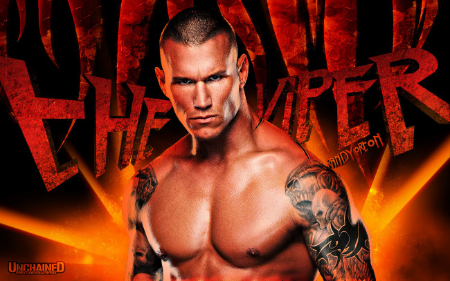 Обои картинки фото спорт, wwe, randy, orton