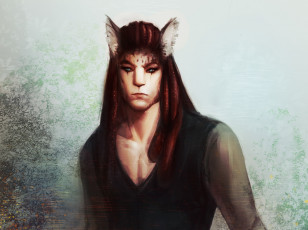 Картинка фэнтези существа арт парень