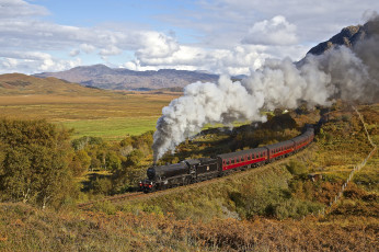 Картинка техника паровозы железная дорога рельсы паровоз