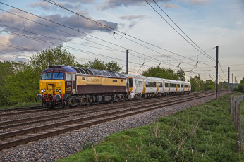 Картинка техника поезда железная дорога рельсы локомотив состав