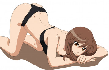 Картинка разное арты фон взгляд девушка