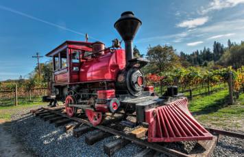 Картинка техника паровозы железная дорога рельсы паровоз