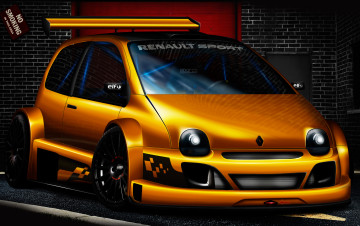 Картинка автомобили виртуальный+тюнинг twingo