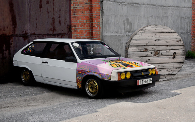 Обои картинки фото автомобили, ваз, 2108