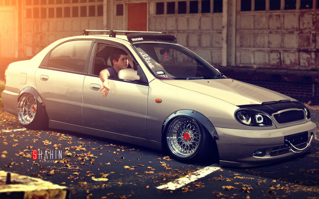 Обои картинки фото автомобили, виртуальный тюнинг, lanos