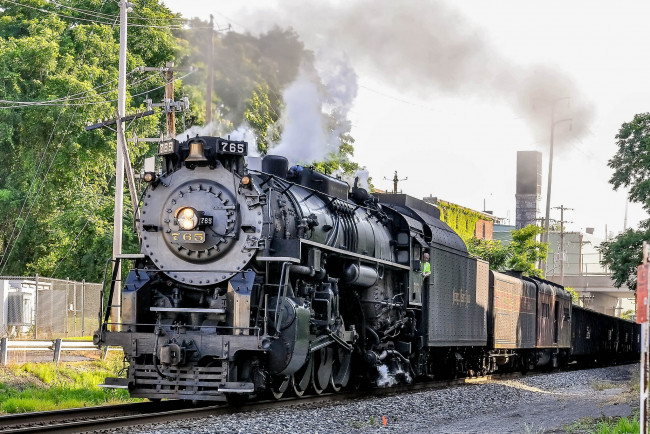 Обои картинки фото техника, паровозы, железная, дорога, рельсы, паровоз