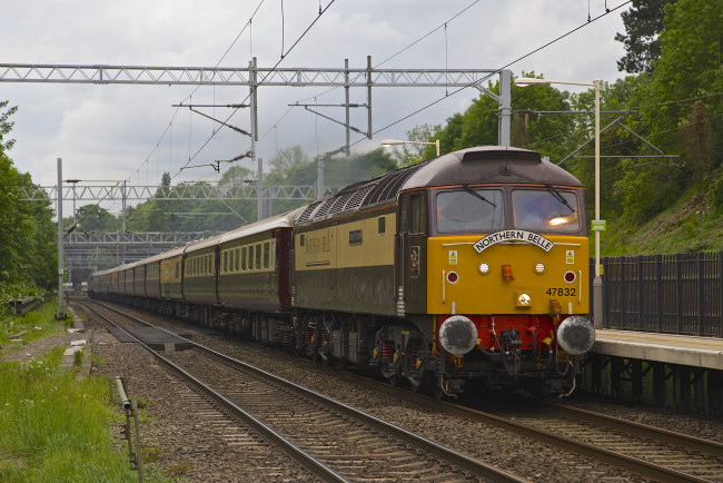 Обои картинки фото техника, поезда, железная, дорога, рельсы, локомотив, состав