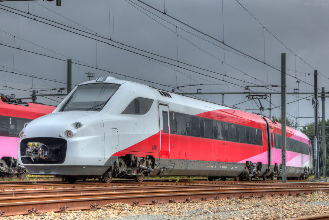 Обои картинки фото техника, поезда, железная, дорога, рельсы, локомотив, состав