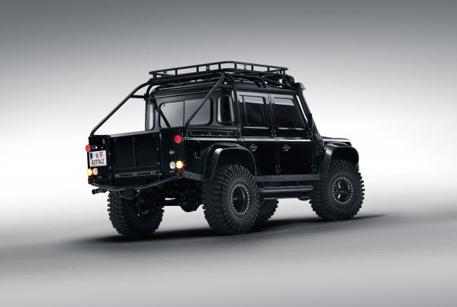 Обои картинки фото автомобили, land-rover, land, rover, defender, 110, 007, spectre, 2015г