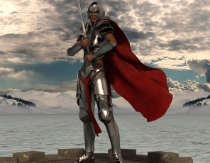 Картинка 3д+графика амазонки+ amazon фон оружие взгляд девушка