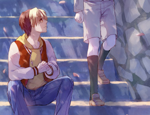 Картинка аниме hikaru+no+go парни