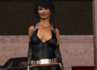 Картинка 3д+графика люди+ people фон взгляд девушка