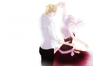 Картинка аниме fairy+tail танец