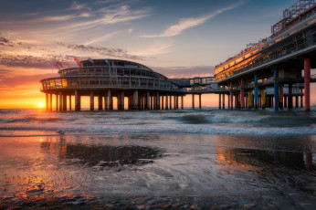 Картинка города -+пейзажи рассвет