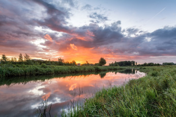 Картинка природа реки озера река лес