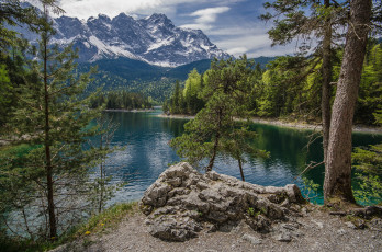 Картинка природа реки озера река лес