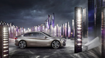 Картинка bmw+compact+sedan+concept+2015 автомобили bmw 2015 concept sedan compact