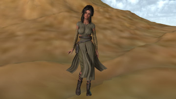 Картинка 3д+графика люди+ people взгляд девушка фон