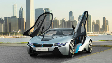 обоя bmw i8 concept 2011, автомобили, bmw, 2011, concept, i8