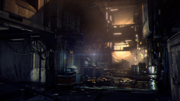 Картинка видео+игры deus+ex +mankind+divided интерьер