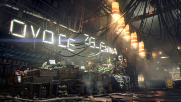 Картинка видео+игры deus+ex +mankind+divided интерьер