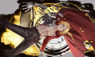 Картинка аниме fullmetal+alchemist эдвард