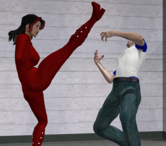 Обои картинки фото 3д графика, люди , people, мужчина, фон, взгляд, девушка