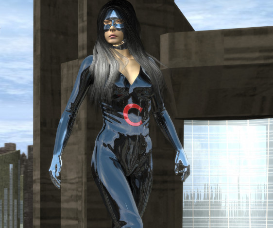 Обои картинки фото 3д графика, люди , people, фон, взгляд, девушка