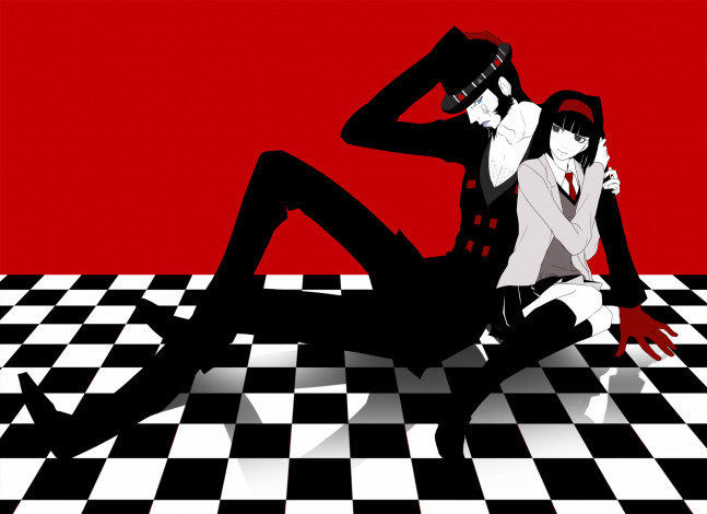 Обои картинки фото аниме, tiger and bunny, двое