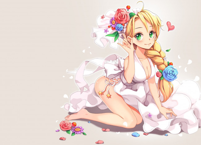 Обои картинки фото аниме, unknown,  другое, девушка