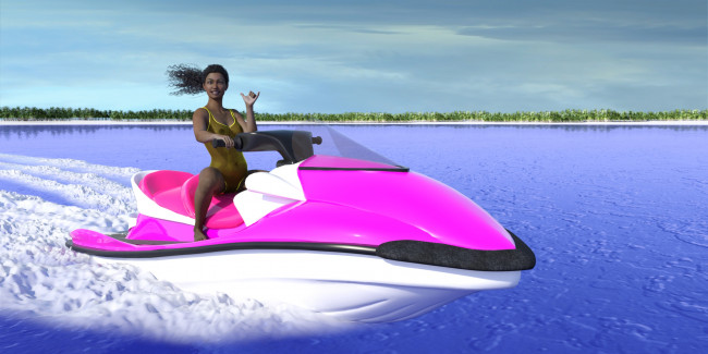 Обои картинки фото 3д графика, люди , people, фон, взгляд, девушка