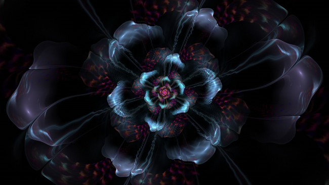 Обои картинки фото 3д графика, цветы , flowers, узор, фон, цвета