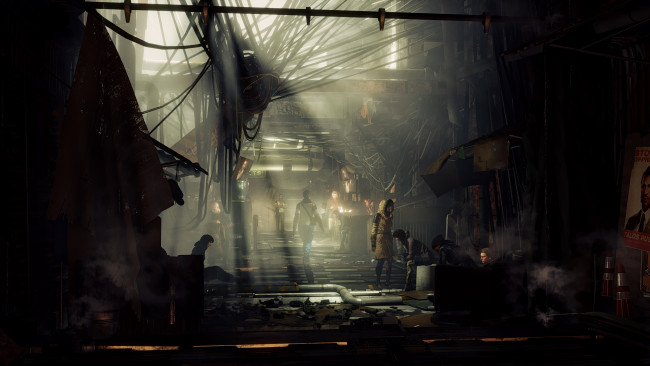 Обои картинки фото deus ex,  mankind divided, видео игры, персонажи