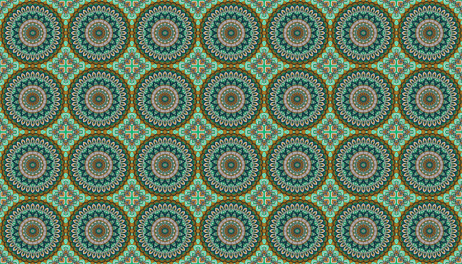 Обои картинки фото векторная графика, графика , graphics, зеленый, узор, орнамент, круги