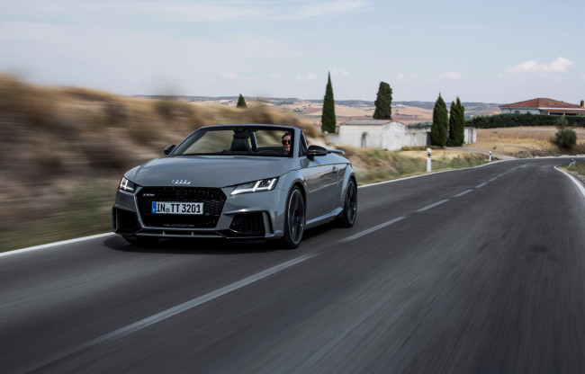 Обои картинки фото автомобили, audi, roadster, tt, rs