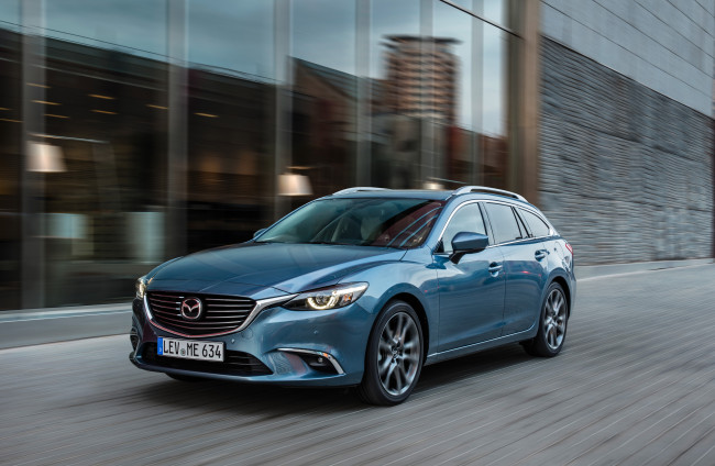 Обои картинки фото автомобили, mazda, mazda6, wagon