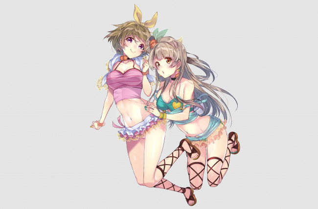 Обои картинки фото аниме, love live,  school idol project, девушки