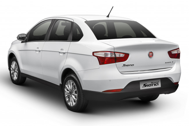 Обои картинки фото автомобили, fiat, grand, siena, 2016г, attractive
