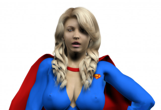 Обои картинки фото 3д графика, люди , people, взгляд, девушка, фон