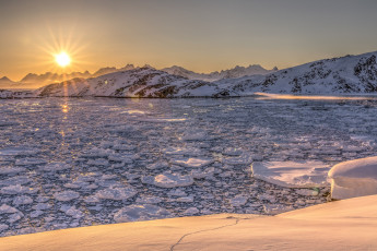 Картинка природа айсберги+и+ледники простор