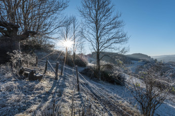 Картинка природа зима простор