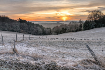 Картинка природа зима простор