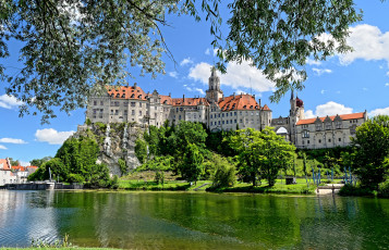 Картинка schloss+sigmaringen города замки+германии простор